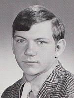 Yearbook image of Alan Dennis