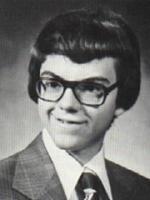 Yearbook image of Dave George