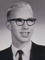 Yearbook image of David Odell