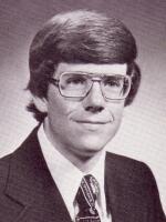Yearbook image of Jim King