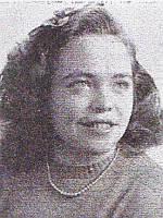 Yearbook image of June Chamberlain