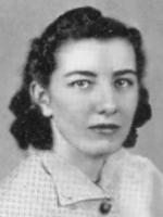 Yearbook image of Louise Richards