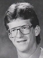 Yearbook image of Marc Johnson