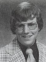 Yearbook image of Mark Boyce