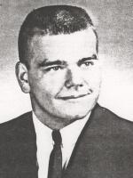 Yearbook image of Mike Woodward